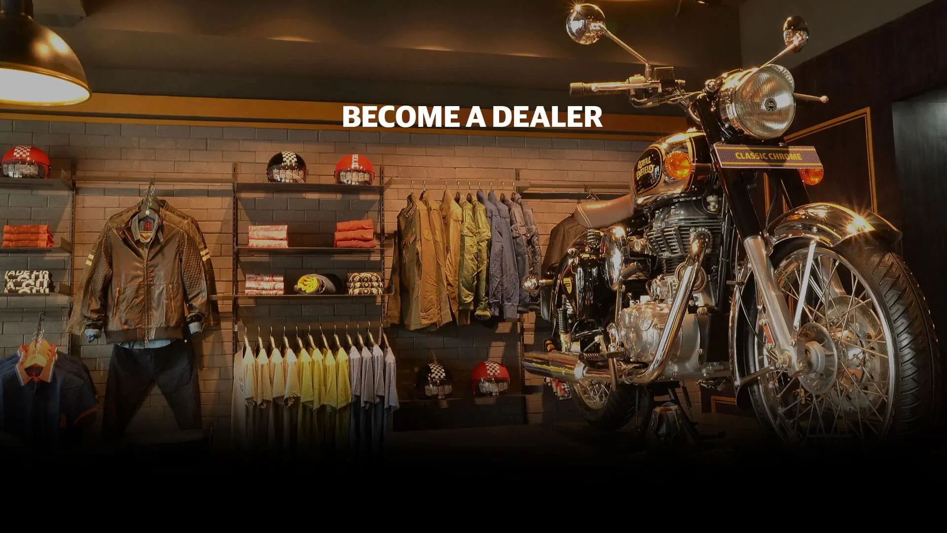Royal Enfield Dealership 2026 Online Application Banner